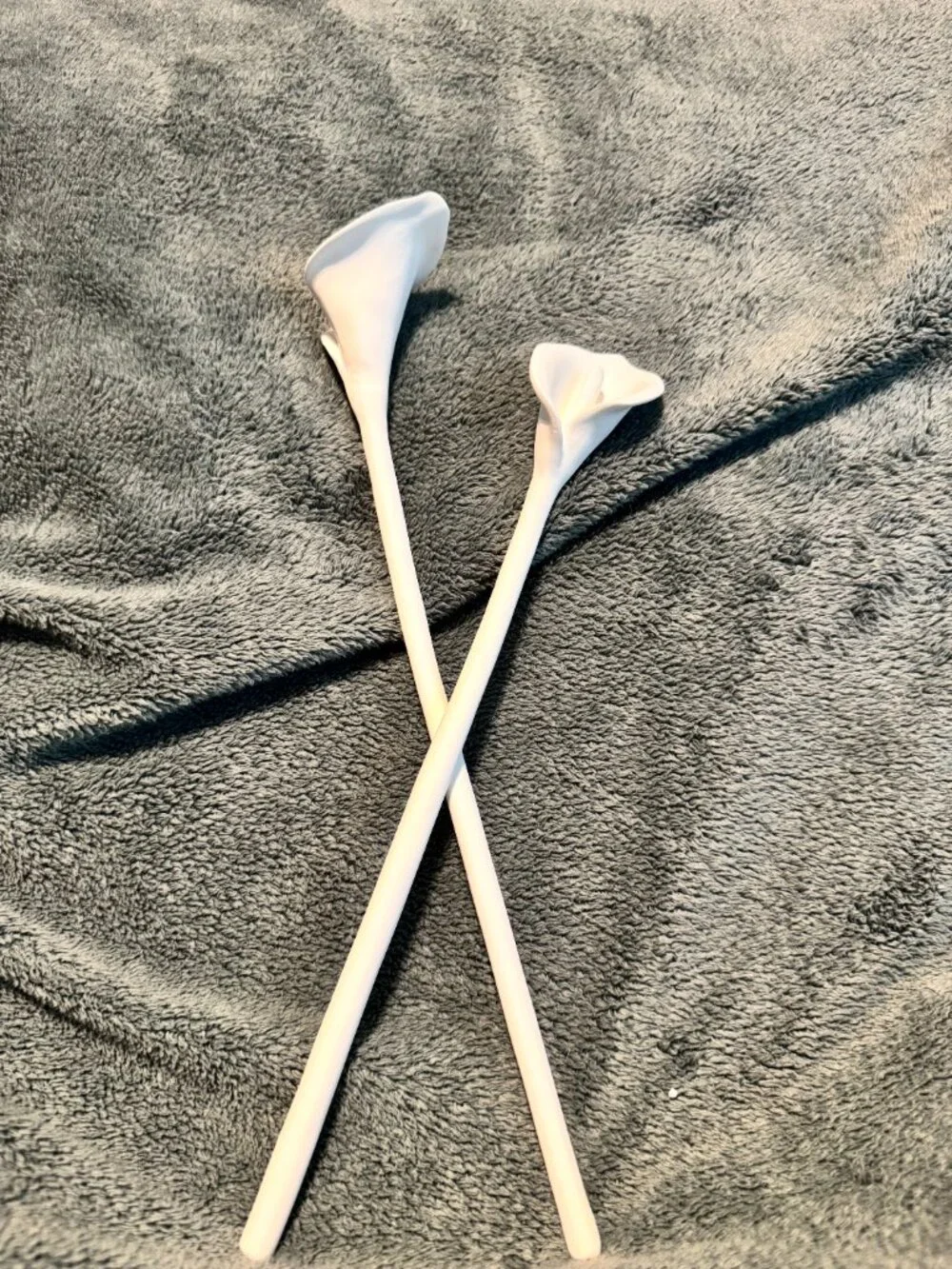 NIB PartyLite Calla Lily Porcelain Diffuser Reeds (Set of 2)